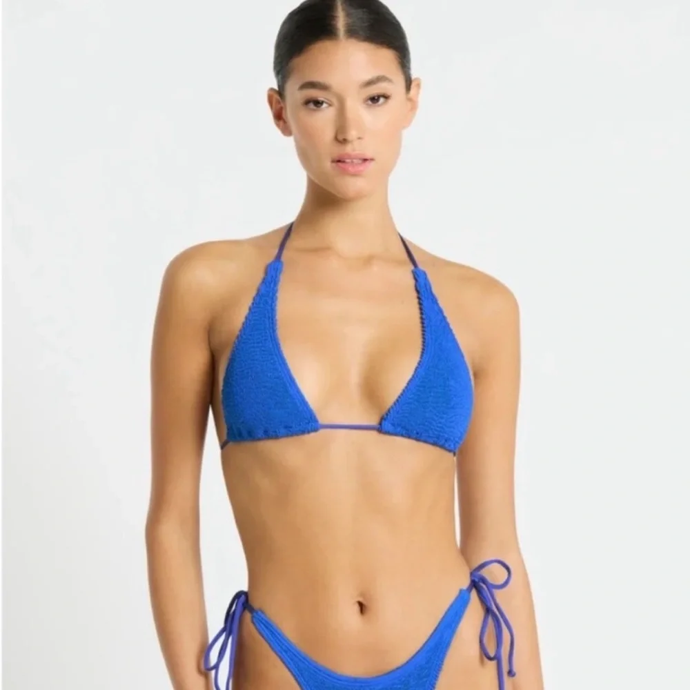 NEW BOUND by Bond-Eye THE SOFIE Bright Blue
Triangle Bikini Top